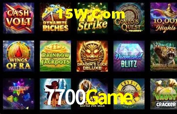 Recursos de Bônus 7700Game